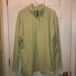 Super soft green fleece!